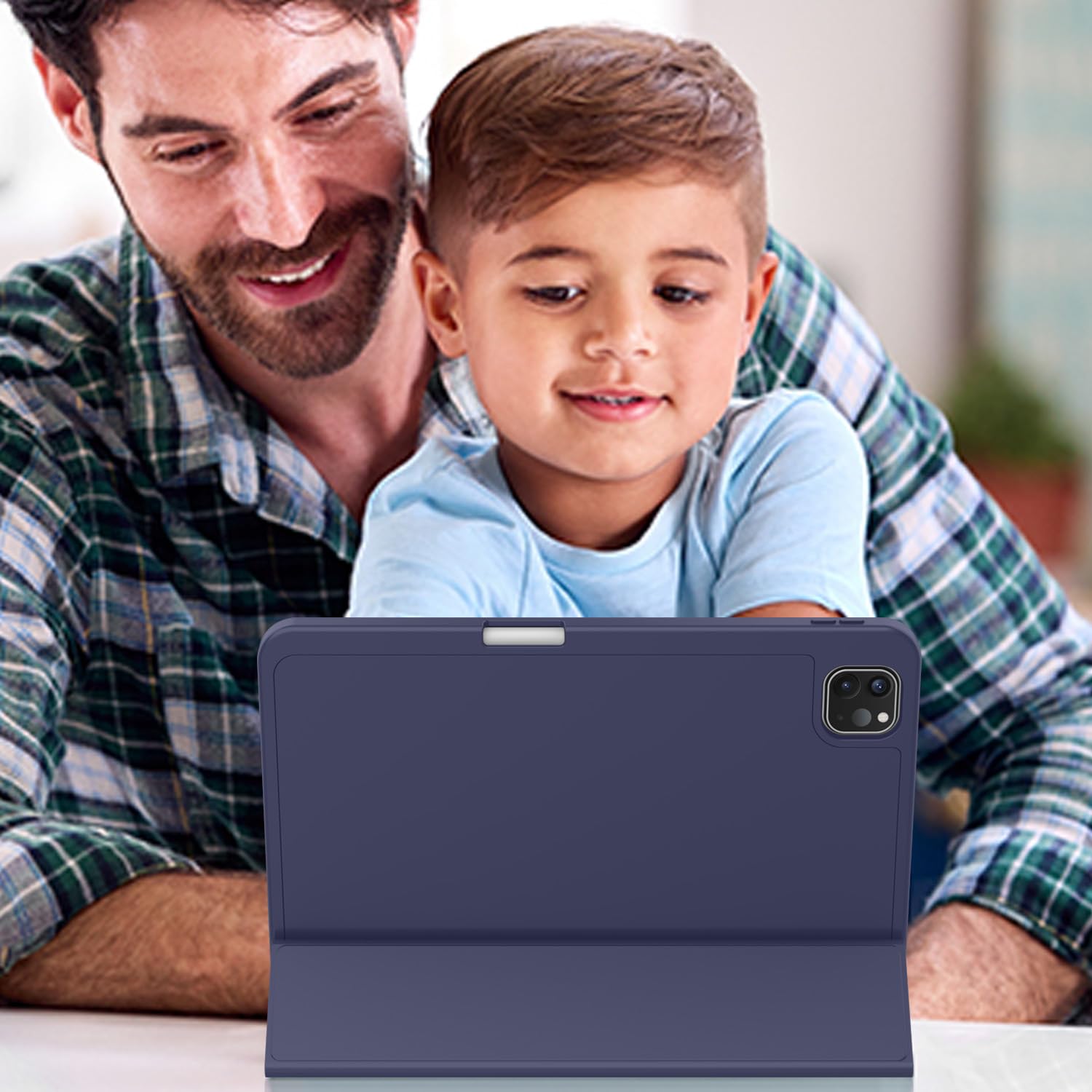 ZryXal Capa para iPad Pro de 11 polegadas (M5) 2025/ (M4) 2024